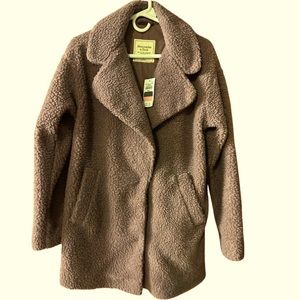 ABERCROMBIE & FITCH SHERPA PEACOAT